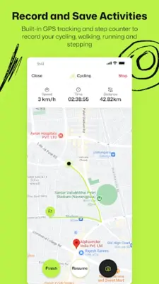 wynd  social fitness app android App screenshot 2