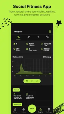 wynd  social fitness app android App screenshot 5